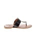 Pierre Dumas Brown Black Sandals Size 10 - photo 1