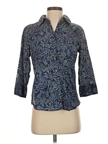 DressBarn 3/4 Sleeve Button-Down Shirt (view 1)