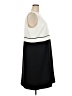 Kasper Color Block Ivory Cocktail Dress Size 20 - photo 4