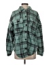 Unbranded 100% Polyester Plaid Green Jacket Size XS - Sm - photo 1