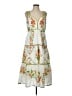 FARM Rio 100% Cotton White Casual Dress Size L - photo 1