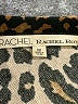 RACHEL Rachel Roy Animal Print Brown Short Sleeve Blouse Size M - photo 4