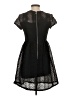 Zara Basic Black Cocktail Dress Size S - photo 2