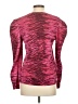 Pam & Gela 100% Cotton Animal Print Pink Pullover Sweater Size S - photo 2