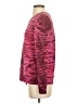 Pam & Gela 100% Cotton Animal Print Pink Pullover Sweater Size S - photo 5