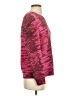Pam & Gela 100% Cotton Animal Print Pink Pullover Sweater Size S - photo 4