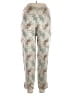 Eccoci Paisley Ivory Casual Pants Size 10 - photo 1