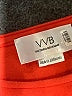 VVB Victoria Beckham 100% Polyester Orange Short Sleeve Top Size 4 - photo 7