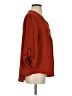 She + Sky Red 3/4 Sleeve Blouse Size S - photo 4