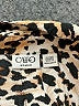 Cato 100% Rayon Animal Print Brown 3/4 Sleeve Blouse Size 26 - 28 - photo 7