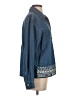 Agapo 100% Cotton Blue Long Sleeve Button-Down Shirt Size S - photo 4