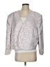 Tahari by ASL 100% Polyester Silver Ivory Jacket Size 24 waist - photo 1
