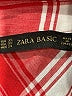 Zara Basic Plaid Red Long Sleeve Button-Down Shirt Size XS - photo 7