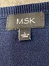 MSK Blue Casual Dress Size L - photo 7