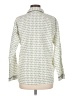 Assorted Brands 100% Cotton Houndstooth Ivory Long Sleeve Button-Down Shirt Size M - photo 2