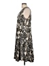 Studio Works Graphic Black Casual Dress Size L - photo 5