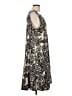 Studio Works Graphic Black Casual Dress Size L - photo 4