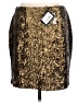 Gant 100% Polyester Tweed Gold Formal Skirt Size 10 - photo 2