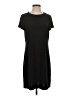 Leota Solid Black Casual Dress Size S - photo 1