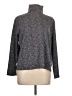 Lands' End Paisley Gray Long Sleeve Blouse Size L - photo 1