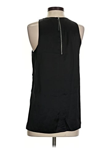 Helmut Lang Sleeveless Silk Top (view 2)