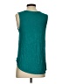 Papermoon 100% Polyester Teal Sleeveless Blouse Size S - photo 2