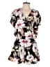 Umgee Floral Multi Color Black Romper Size S - photo 1