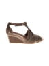Earth Brown Gray Wedges Size 8 - photo 1