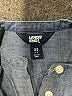 Lands' End 100% Cotton Blue Long Sleeve Blouse Size XS - photo 7