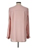 Pleione 100% Polyester Pink Long Sleeve Blouse Size L - photo 2