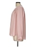 Pleione 100% Polyester Pink Long Sleeve Blouse Size L - photo 5