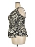 Lands' End Tan Sleeveless Blouse Size 18 - photo 5