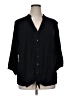 Spense 100% Viscose Black 3/4 Sleeve Blouse Size 1X - photo 1