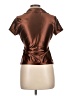 Unbranded Metallic Brown Short Sleeve T-Shirt Size L - photo 2
