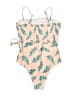 Unbranded Tropical Pink One Piece Swimsuit Size S (estimated) - photo 2