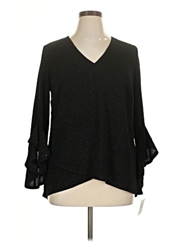 MSK Long Sleeve Blouse (view 1)