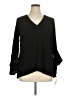 MSK Black Long Sleeve Blouse Size 1X - photo 1