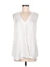 Soft Surroundings White Sleeveless Blouse Size M - photo 1