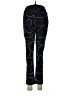 Frank Lyman Design Graphic Black Active Pants Size 8 - photo 2