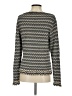 Devernois Chevron-herringbone Gray Pullover Sweater Size 4 - photo 2