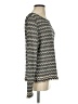 Devernois Chevron-herringbone Gray Pullover Sweater Size 4 - photo 4