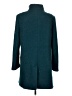 Ann Taylor LOFT 100% Polyester Teal Coat Size L - photo 2