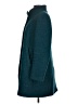 Ann Taylor LOFT 100% Polyester Teal Coat Size L - photo 5