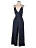 The Fifth Label 100% Polyester Chevron-herringbone Blue Jumpsuit Size S - photo 1