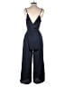 The Fifth Label 100% Polyester Chevron-herringbone Blue Jumpsuit Size S - photo 2