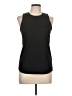 Reebok 100% Polyester Black Sleeveless T-Shirt Size L - photo 1