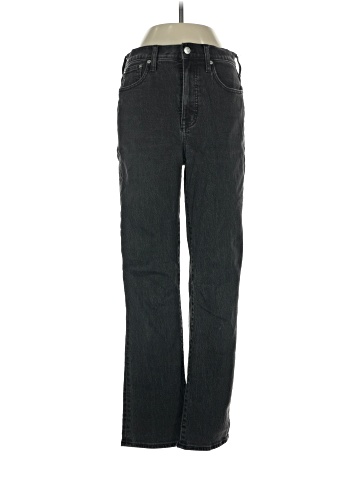 Madewell Tall Slim Demi-Boot Jeans in Lunar Wash (view 1)