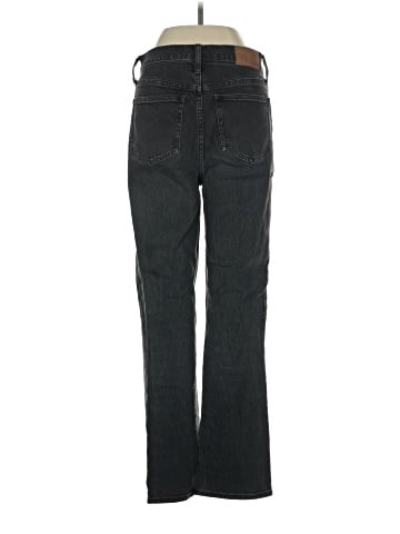 Madewell Tall Slim Demi-Boot Jeans in Lunar Wash (view 2)
