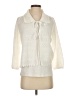 Kassatly 100% Acrylic Ivory White Cardigan Size S (estimated) - photo 1