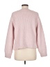 M Magaschoni 100% Polyester Solid Pink Pullover Sweater Size M - photo 2